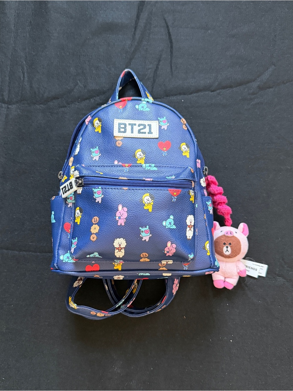BT21 Mini Backpack Blue